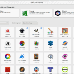 Screenshot Linux Webstore