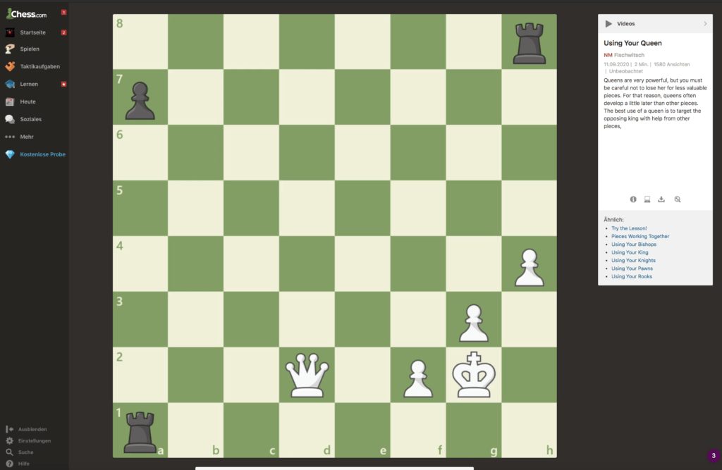 Screenshot Chess.com - Spiel doch mal wieder Schach!